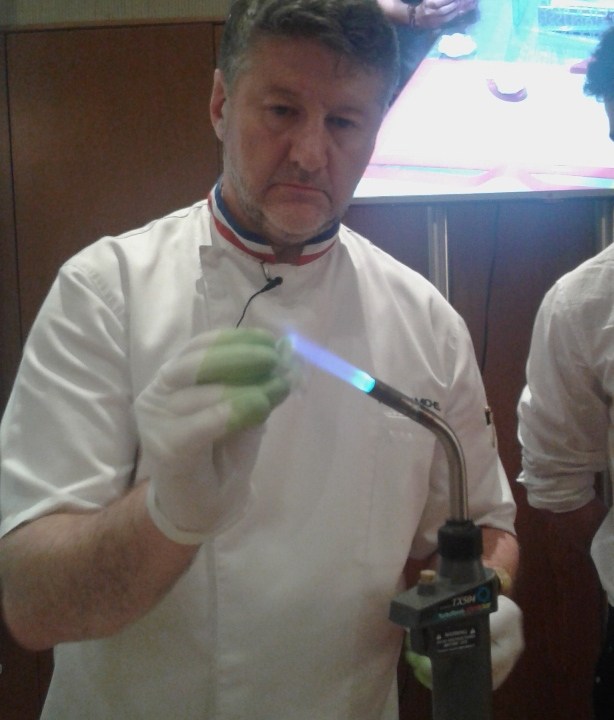 Pastry chef Frank Michel May 20169