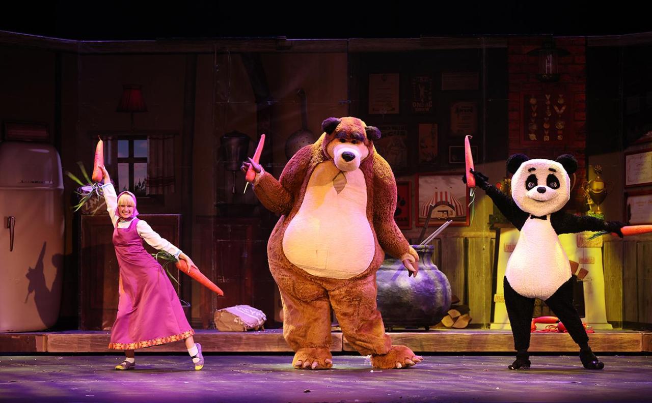 Με μεγάλη επιτυχία πραγματοποιήθηκε η επίσημη πρεμιέρα της θεατρικής παράστασης «Η Μάσα και ο Αρκούδος, μια μεγάλη&nbsp;γιορτή»