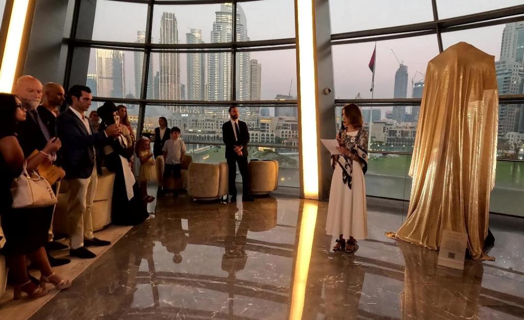 Παγκόσμια πρεμιέρα στο Dubai για το πρώτο γλυπτό στον κόσμο που δημιούργησε ο Νίκος Φλώρος από τη φωνή της Μαρίας&nbsp;Κάλλας