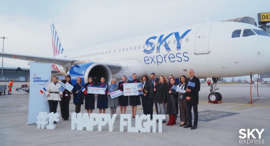 Η Sky express ενσωματώνει έξι νέους διεθνείς προορισμούς -συνολικά 27- στο πτητικό της πρόγραμμα από&nbsp;Αθήνα